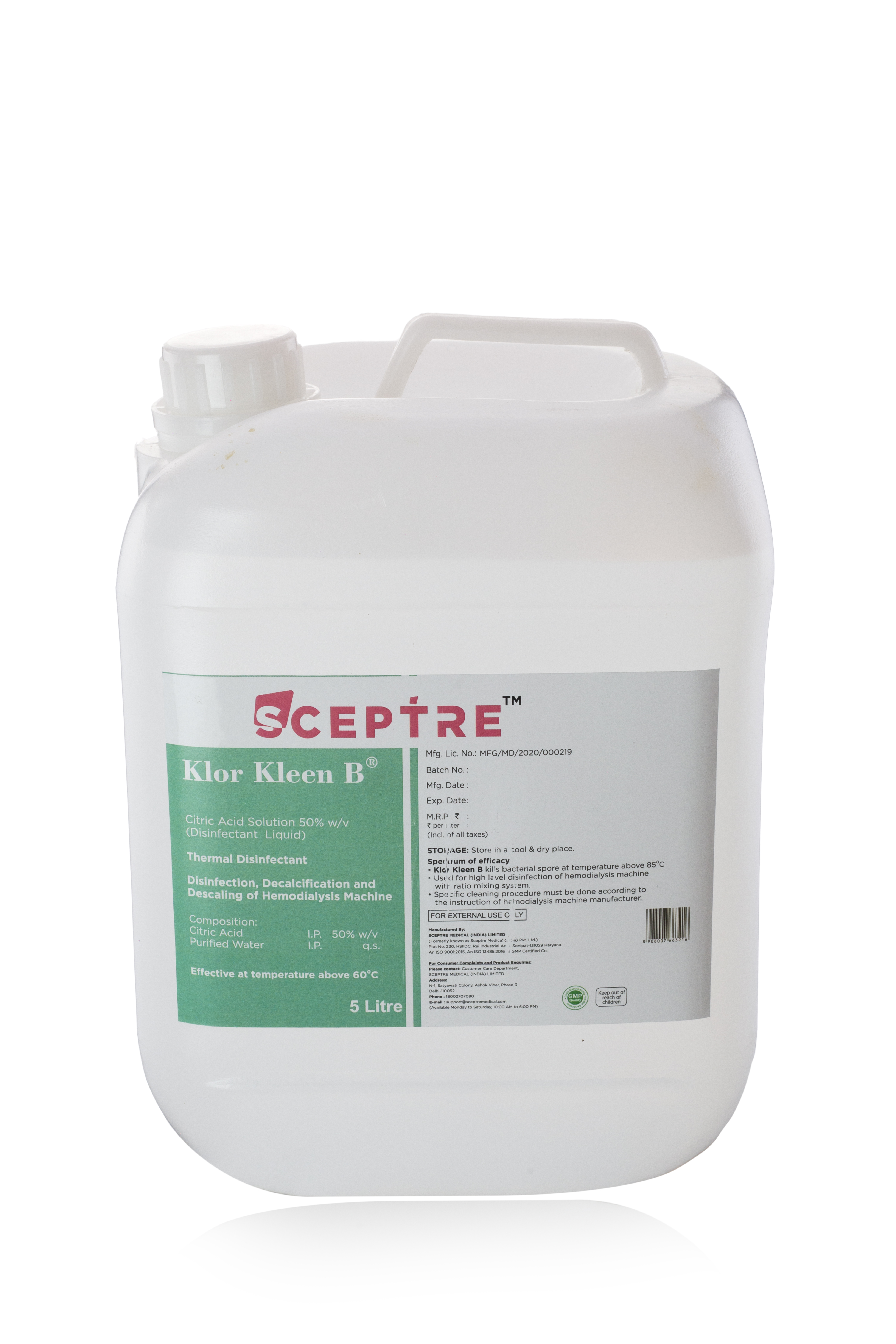 KLOR-KLEEN B